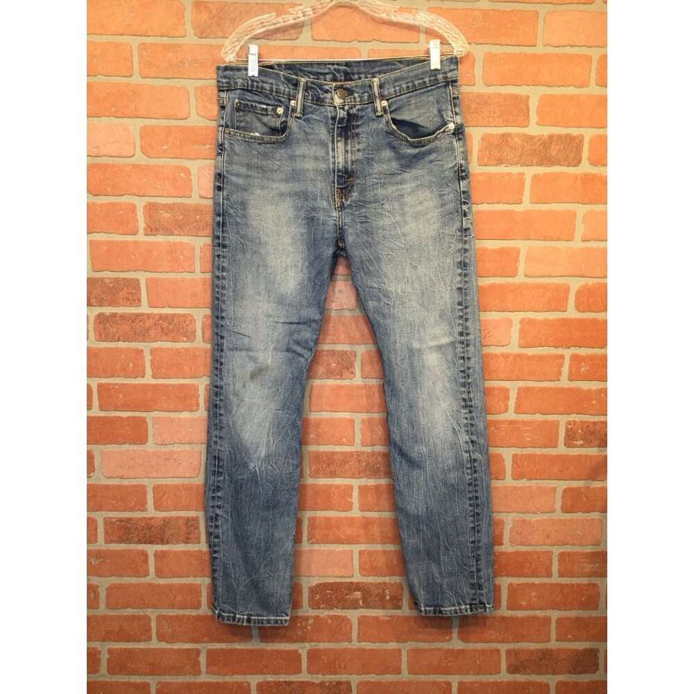Levis Mens 502 Jeans Taper Leg W34 L32 Measures approx 32x29 Made in Egypt